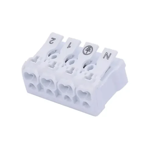 4 Way Push Wire Connector 863 series (Pack of 10)