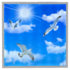 Bird & Sky LED Ceiling Panel Light | 600 x 600mm | Anti-Yellowing