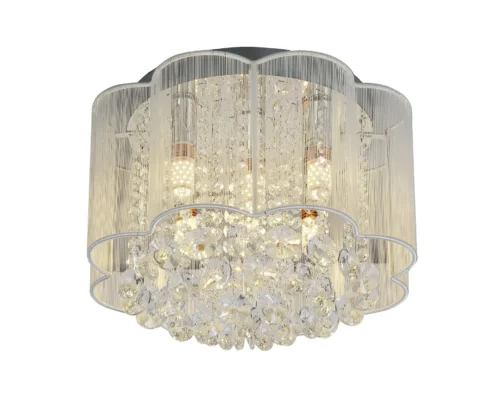 floral beaded chandelier