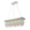 Beaded crystal chandelier