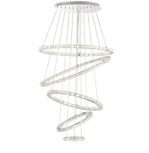 enchanting crystal chandelier