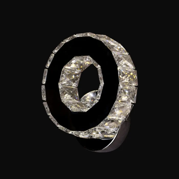 Crystal Wall Light Circular