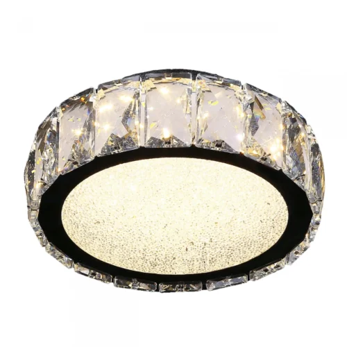 Circular Crystal Wall Light
