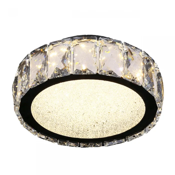 Circular Crystal Wall Light