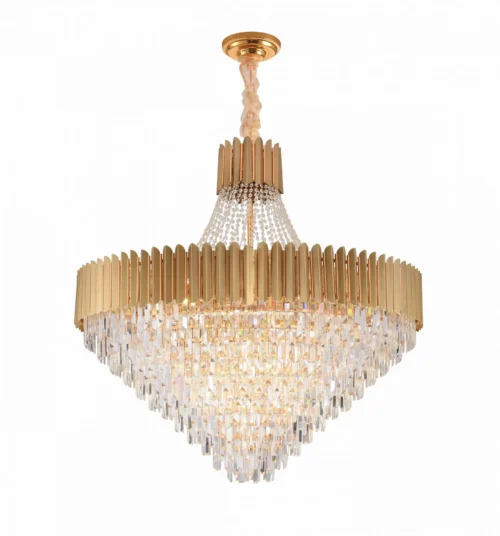 Decorative Crystal Gold Chandelier