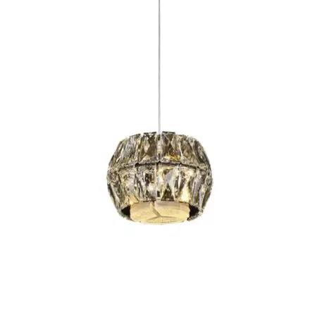 Single Pendant Light Crystal