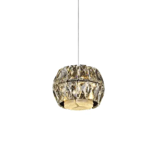 Single Pendant Light Crystal