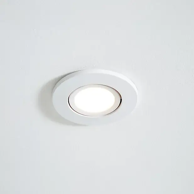 Fire-rated 5W IP65 LED downlights suitable for UK kitchens and bathrooms