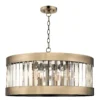 Large Ceiling Titanium Crystal Chandelier CH259/9G-600