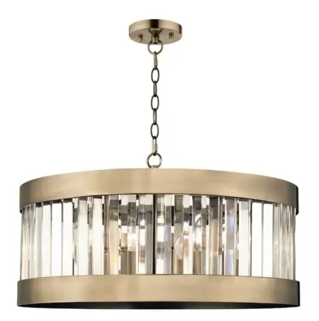 Large Ceiling Titanium Crystal Chandelier CH259/9G-600