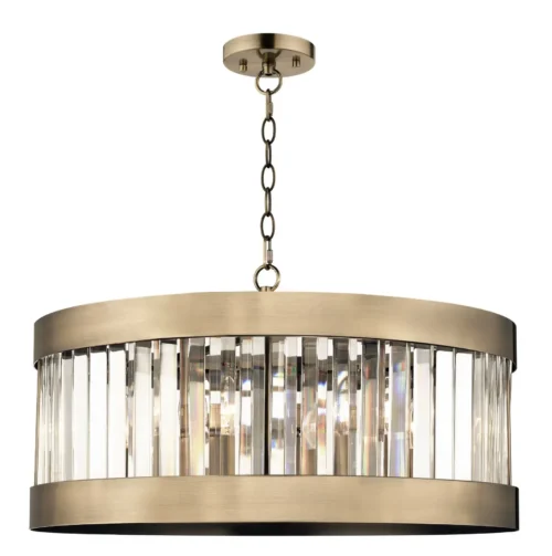 Large Ceiling Titanium Crystal Chandelier CH259/9G-600