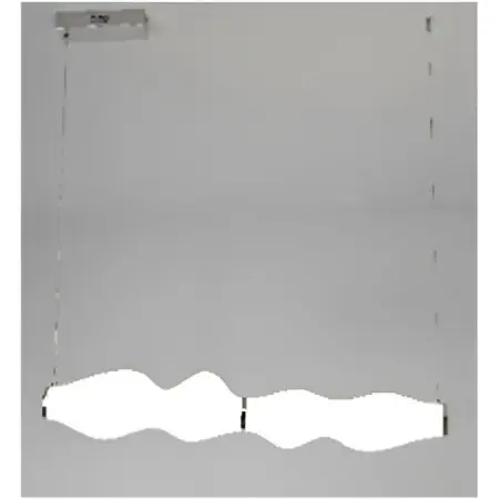 Wide Striped Organic Pendant Chandelier CP76