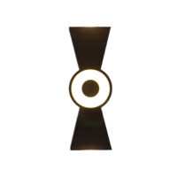 Black Up & Down Outdoor Wall Lamp WL-L31
