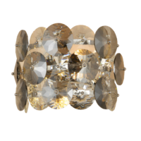 Circle Crystal Wall Sconce CH106/2