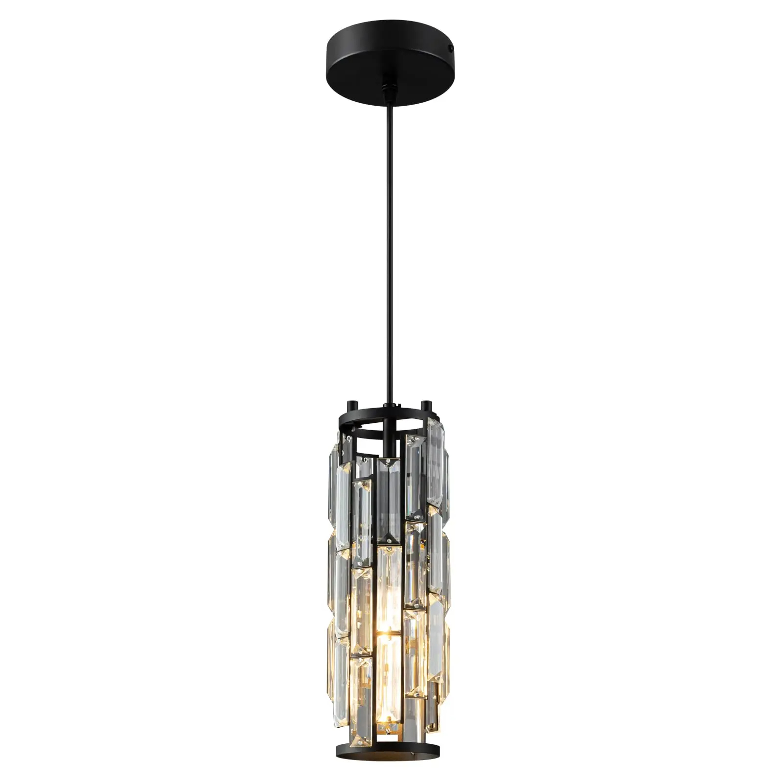 Black and online crystal pendant lights