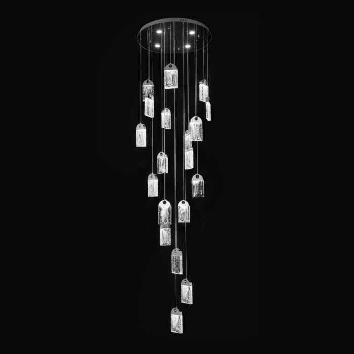 cluster crystal chandelier CH264-19