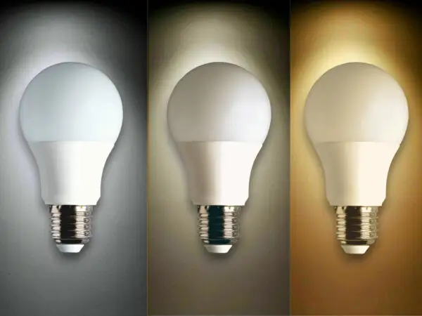 light bulbs colour temperature