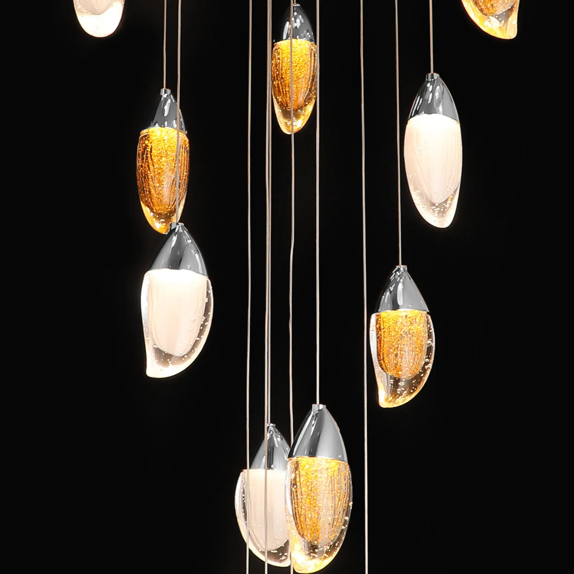 Modern Crystal Cluster Chandelier CH263-19 Modern Crystal Cluster Chandelier CH263-19