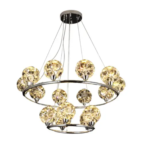 Changing crystal chandelier CH262/15C