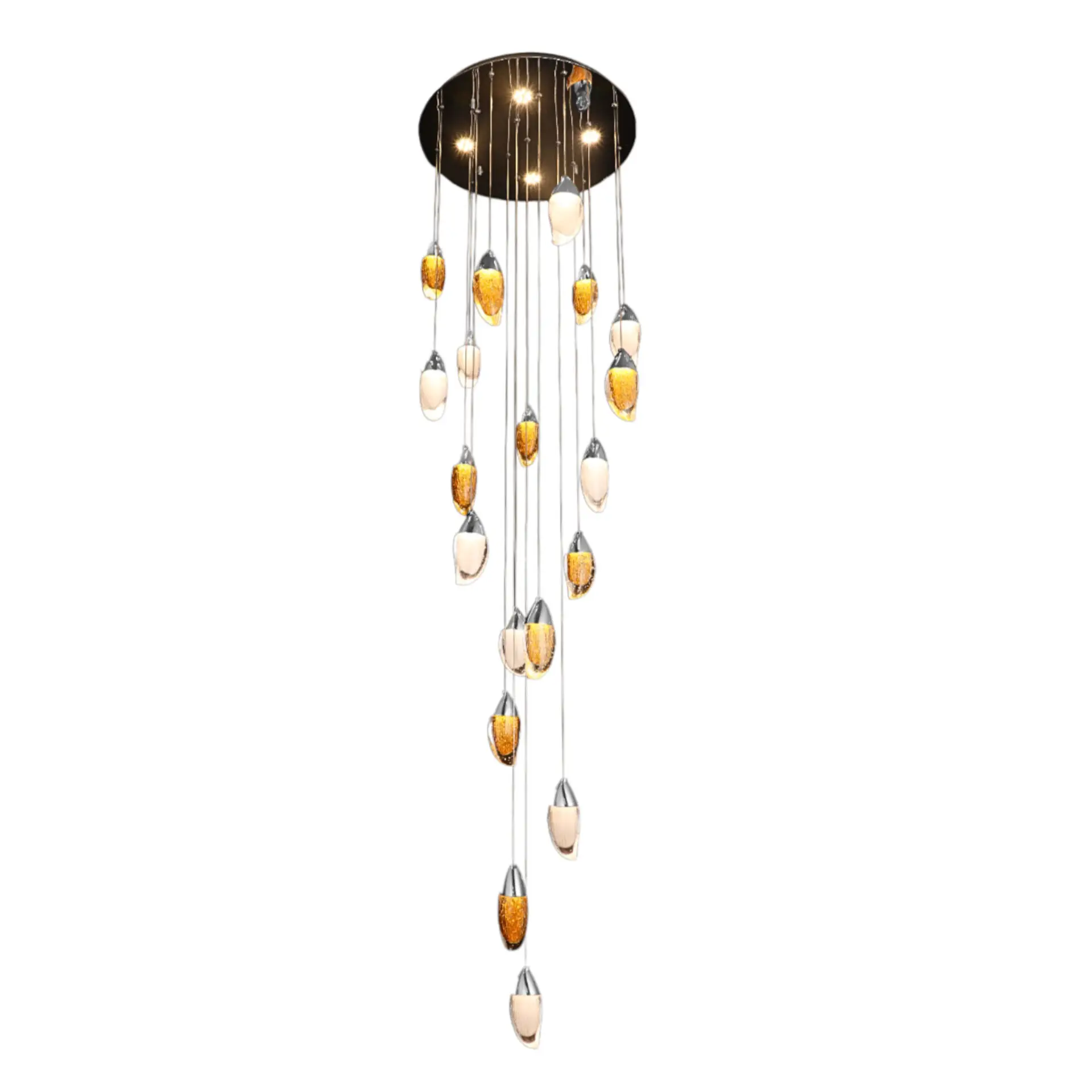 Modern Crystal Cluster Chandelier - CH263/19C Modern Crystal Cluster Chandelier - CH263/19C