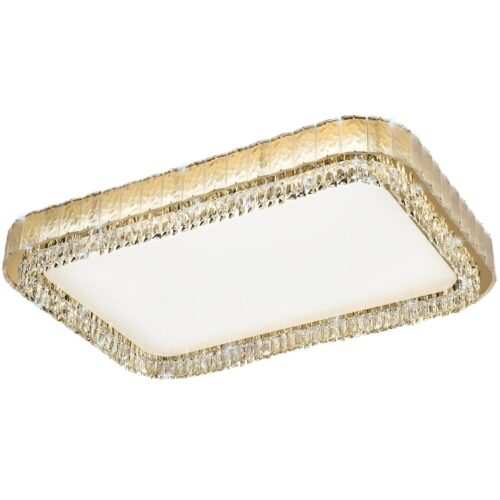 Luxury Rectangle Crystal Ceiling Chandelier