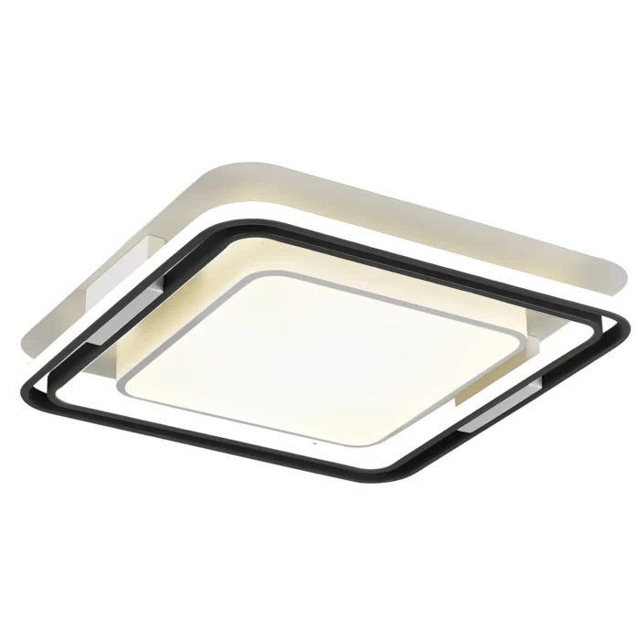 Modern Minimalistic Square Flush Ceiling Light