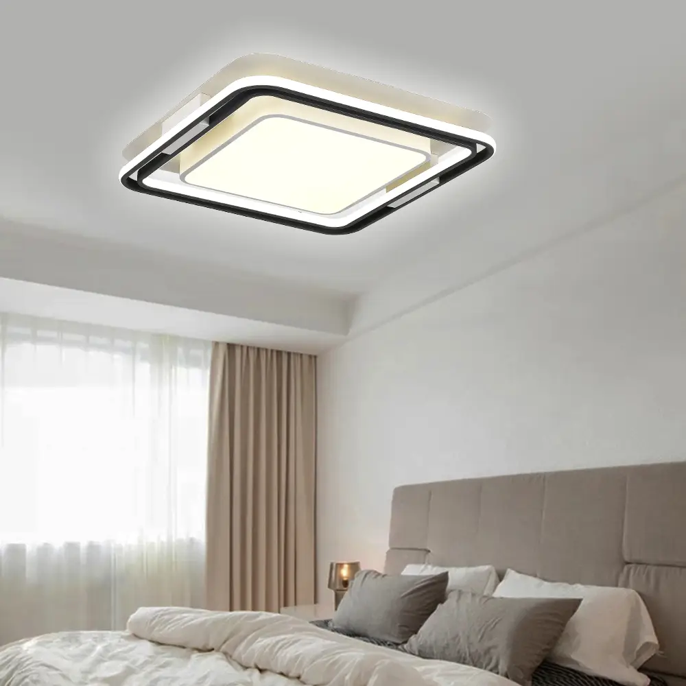 Modern Minimalistic Square Flush Ceiling Light Modern Minimalistic Square Flush Ceiling Light