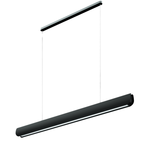 Modern Black LED Linear 3CCT Dining Light