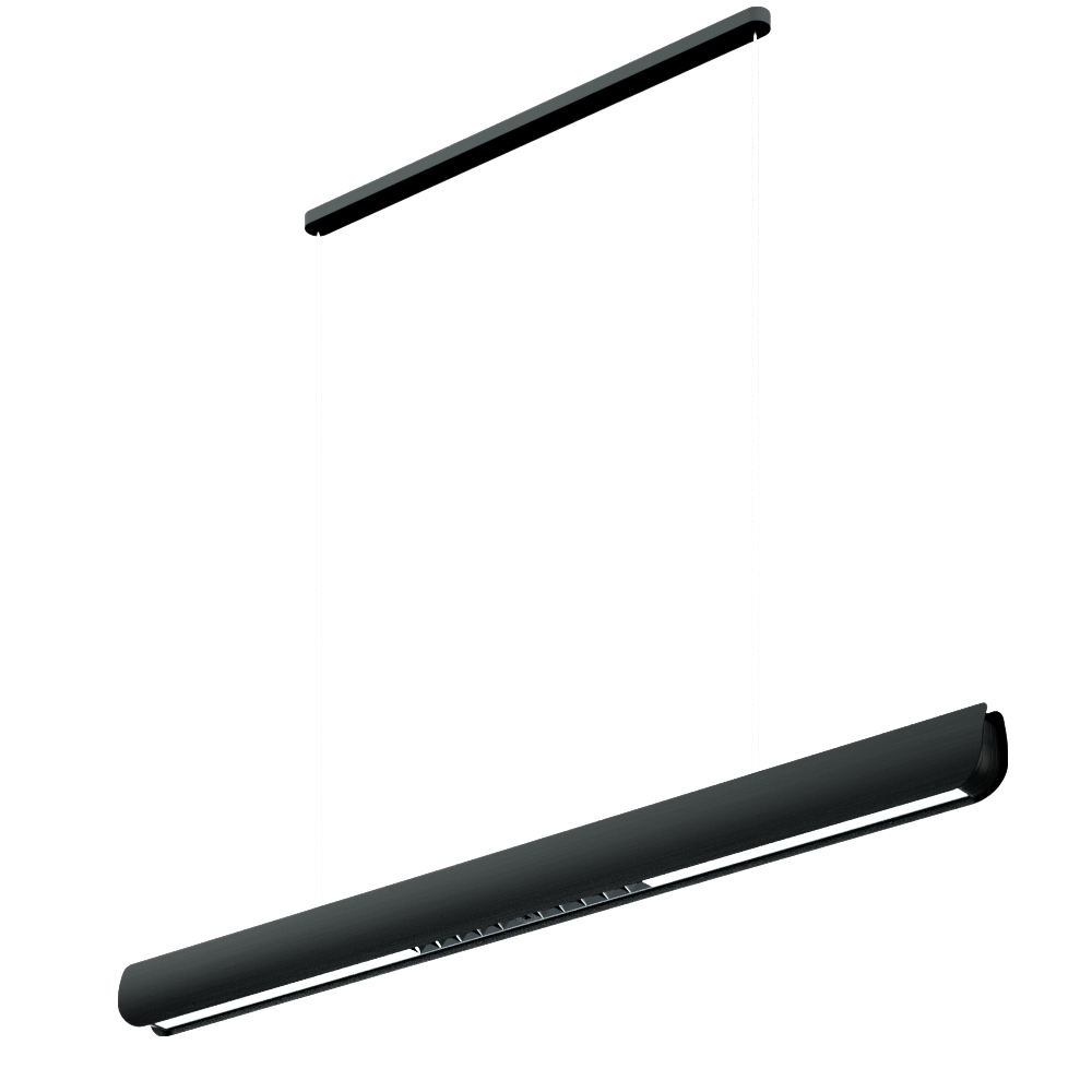 Modern Black LED Linear Sensor Dining Light Modern Black LED Linear Sensor Dining Light