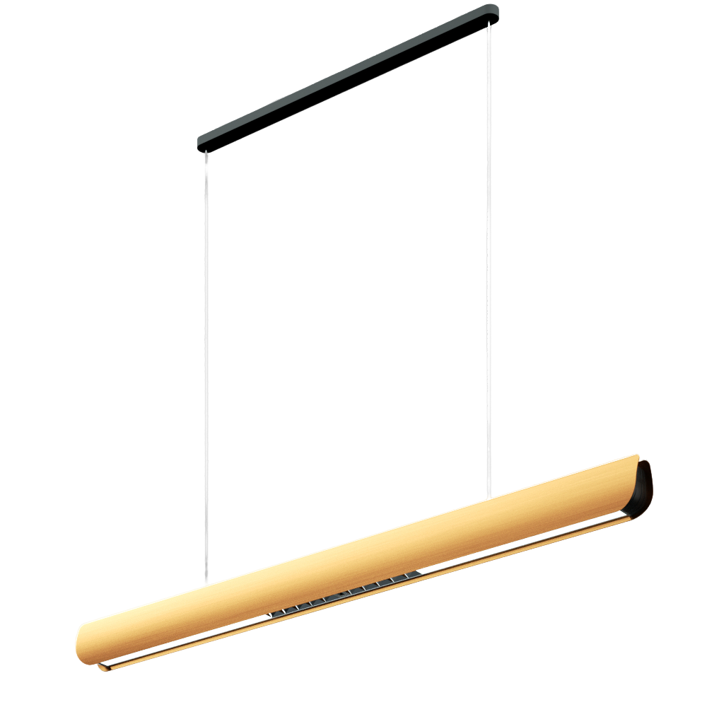 Modern Gold LED Linear Sensor Dining Light Modern Gold LED Linear Sensor Dining Light