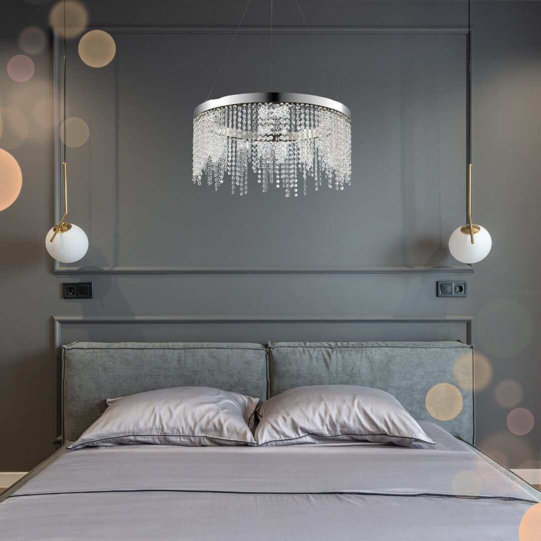 LED lighting installed in a real interior