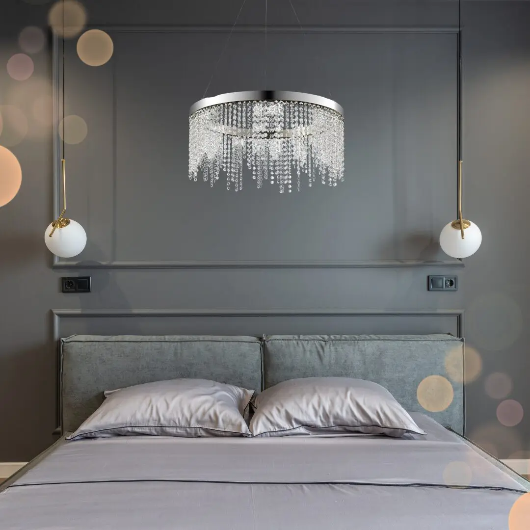 LED lighting installed in a real interior