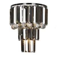 Black Crystal Wall Light CH38/3B