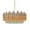 Luxurious French Gold Amber Crystal Chandelier CH266