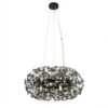 Black Ring Chandelier Light – CH242