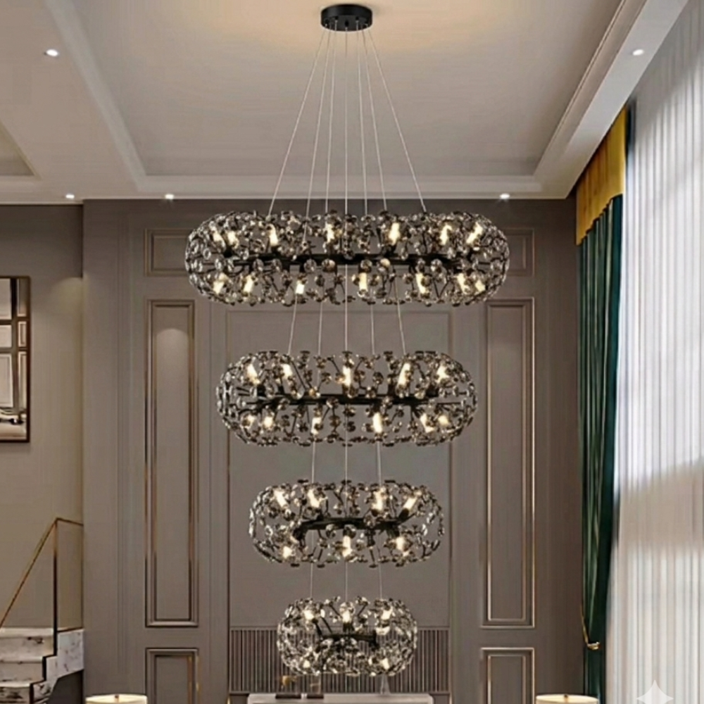LED lighting installed in a real interior